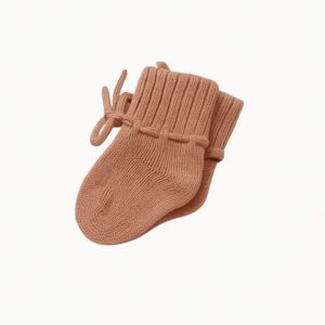 Sloffen merinowol Peach
