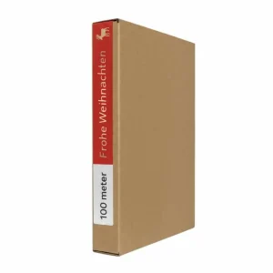 Satijnlint – Frohe Weihnachten – Rood