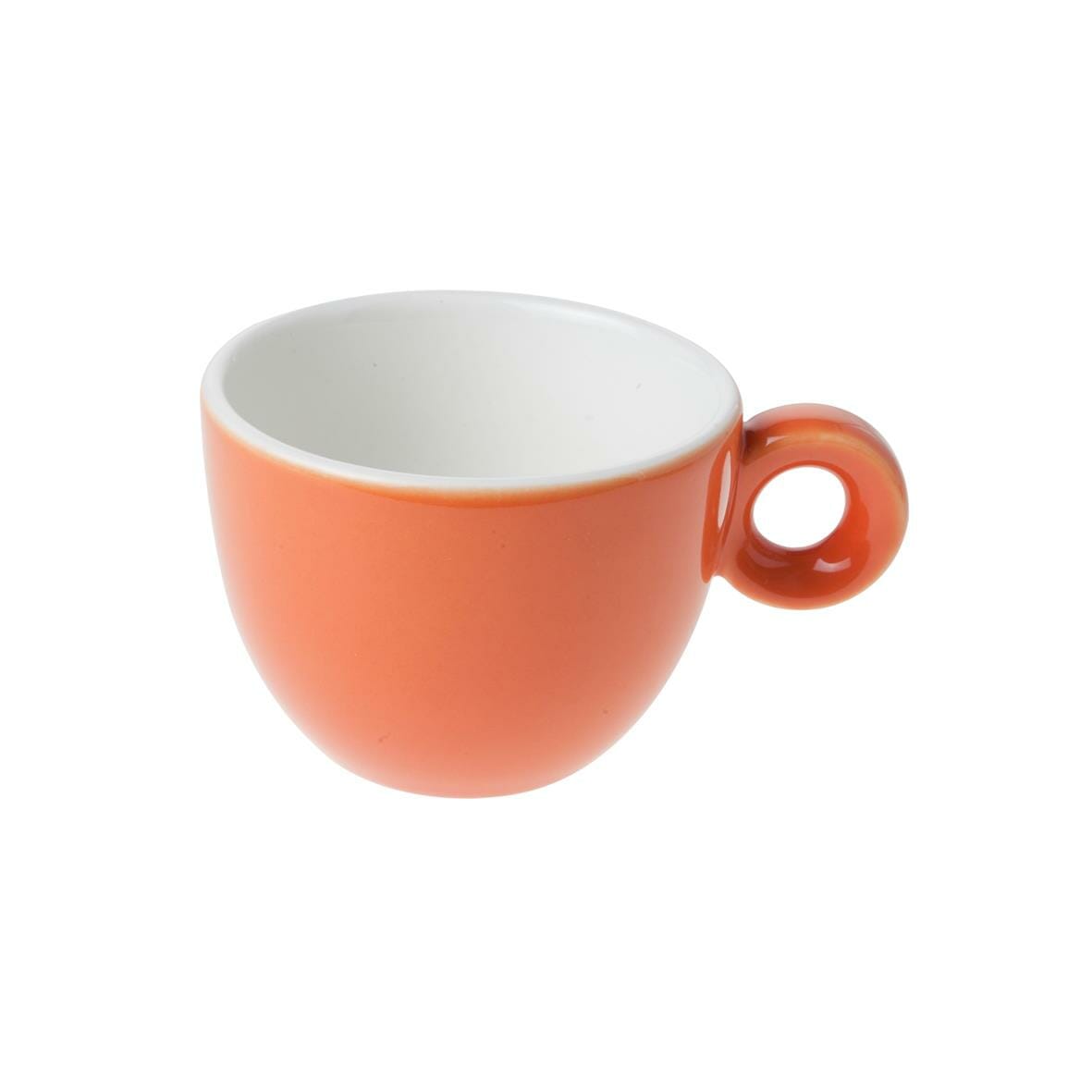 Bola Koffie Kop oranje-roomwit 15 cl. - Afbeelding 2