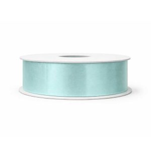 Double faced satijn – Licht Blauw – Outlet
