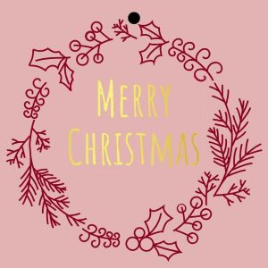 Cadeaukaartje – “Merry Christmas” – 20 Stuks