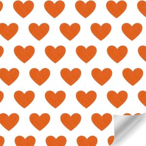 Papierrol – Harten Rood – 60 cm x 100 meter