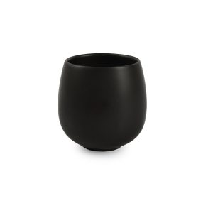 Kiro koffie thee-mok mat-zwart 18 cl.
