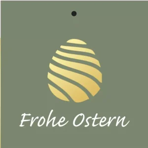 Cadeaukaartje – “Frohe Ostern” – 20 Stuks