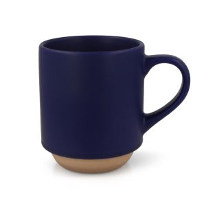 Mok Duo Tone 30 cl. mat blauw