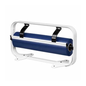 Papierrolhouder – Wit/zwart – 50 cm