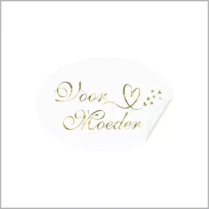 Etiketten – Voor Moeder – 500 Stuks