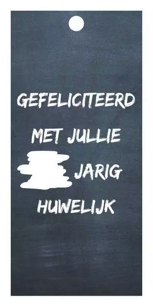 …jarig huwelijk