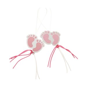 Gelukspoppetjes – Roze voetjes -100 stuks