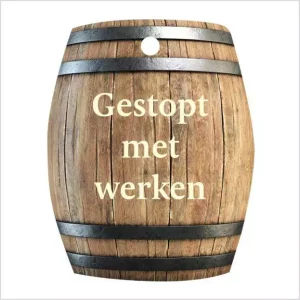 cadeau kaartjes – 20 stuks – Gestopt met werken