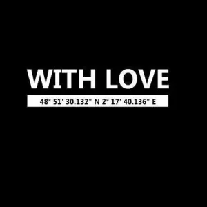 Connect wenskaart -with love – 6 stuks