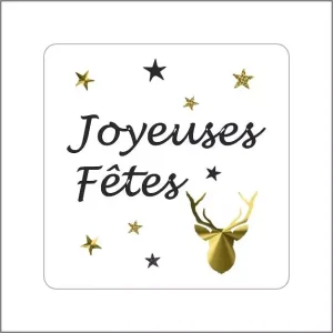 Etiketten – Joyeuses fêtes – 500 st