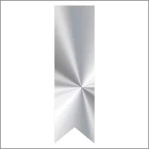 Etiketten – Sluitzegel – Zilver Metallic – 250 stuks