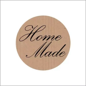 Etiketten – Home made – rond 35mm – 500 stuks