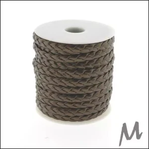 Leather Twist-bruin