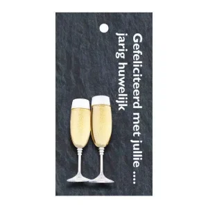 cadeau kaartjes – 20 stuks – Gefeliciteerd met jullie … jarig huwelijk