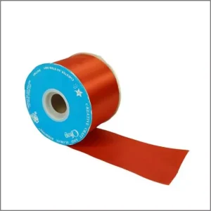 Acetaat Satijn – rood- 45 meter