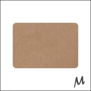 Etiketten – Kraft – 36x25mm – 1000 stuks