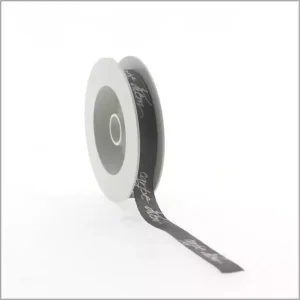 Carpe diem lint grijs 15mm