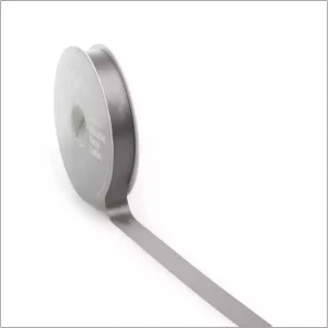 Double faced satijn – dark grey
