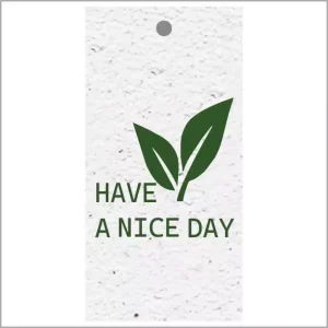 10 cadeaukaartjes – green greets – Have a nice day