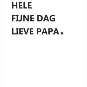 Link wenskaart – lieve papa – 6 stuks