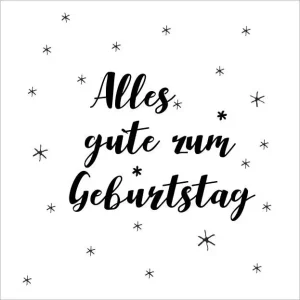 Together wenskaart – alles gute zum geburtstag – 6 stuks