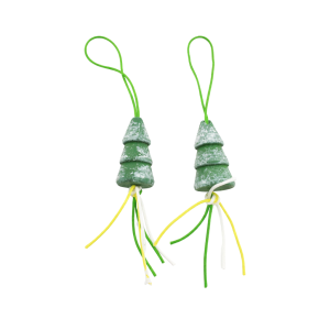 Gelukspoppetjes – Kerstboom groen – 100 stuks