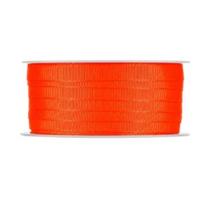 Rib lint – neon oranje – 10mm x 50 meter