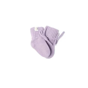 Sloffen merinowol Lilac